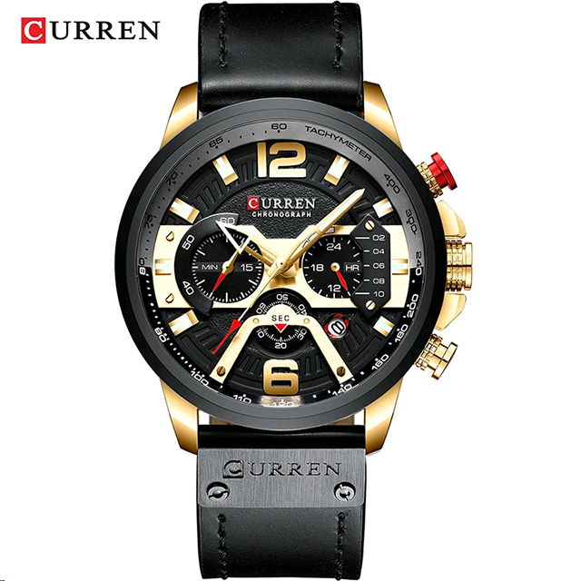 RELÓGIO CURREN LUXO CASUAL